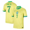 Maillot de Supporter Brésil Vini JR 7 Domicile 2024 Pour Homme